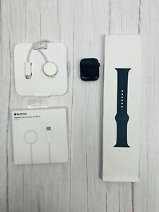 Apple Watch Series 8 45mm Aluminum Case with Sport Band - Midnight S/M (GPS)