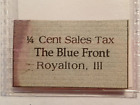 Unlisted Royalton, IL sales tax token