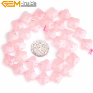 12mm Aventurine Jasper Faceted Clover Flower Loose Beads For Jewelry Making 15
