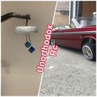 Redcat Sixty four Impala Jevries Rc Lowrider rearview mirror W/Hanging Blue Dice