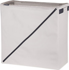 CleverMade Laundry Hamper Collapsible Sorter Basket - Freestanding Foldable Tall
