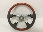 Wooden Steering Wheel Beige Leather FOR 03-07 LAND CRUISER FJ100 Standard Type