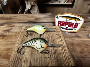 Vintage Rapala DT-10 Colors MG & PAR Walleye Bass Fishing Lures