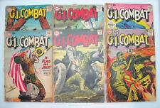 G.I. Combat Silver Age Lot of (6) DC Comics 1959-1961