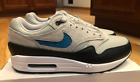 Nike By You Air Max 1 Atmos Grey Black Dark Teal DO7414 991 Men's Size 9