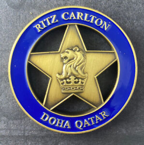 The Ritz Carlton Doha Qatar Challenge Coin - World Cup 2022