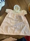Cabbage Patch Doll Clothes SS premie baby pink nightgown sleep sack bunting VTG