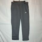 Nike CJ1616-063 Club Jogger Open Hem Fleece Sweatpants Grey M NWT