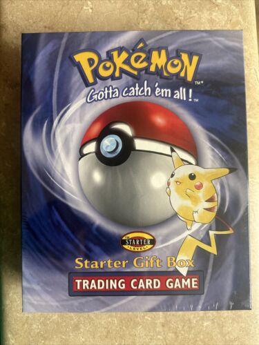 VINTAGE 1999 Pokemon Cards Trading Card Game Original Starter Gift Box Sealed
