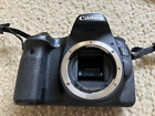 Canon 70d body with strap & rubber grip, works but read
