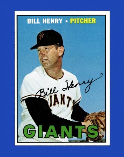 1967 Topps Set-Break #579 Bill Henry EX-EXMINT *GMCARDS*