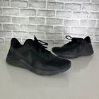Nike Legend Essentials 2 Trainers Low Top Athletic Shoes Womens Size 9 All Black