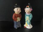 Vintage Salt and Pepper Shakers Japanese Man and Woman Kissing Japan