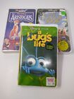 Lot of 3 SEALED Disney VHS Bug's Life The Jungle Book (live action) Aristocats