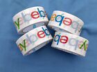 eBay Branded Packing Packaging Shipping Tape  4 ROLL x 75 Yards ea. 2Mil Classic