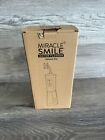 Miracle Smile Water Flosser Deluxe Pro Unique H-Shaped Flossing Heads Ontel 2023