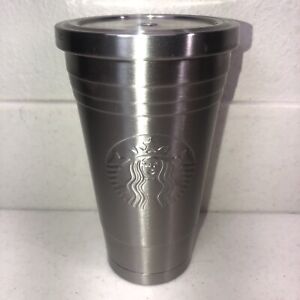 New ListingStarbucks 20 oz Stainless Steel Coffee Tumbler Travel Cup Mermaid Siren logo