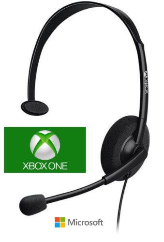 Original Microsoft Chat Gaming Headset for Xbox One Slim Headphone for Xbox One