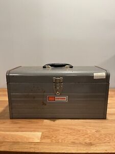 Vintage Sears Craftsman Gray Toolbox - 18