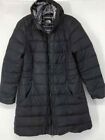 The North Face Womens Black Long Sleeve Hooded Full-Zip Puffer Jacket Size XL