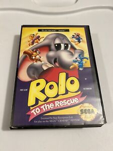 New ListingRolo to the Rescue Sega Genesis Game and Case No Manual