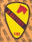 D BATTERY 1st Bn 82nd FA Artillery 1st Cavalry Division 5