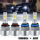 6X 9005 H11 LED Headlight Bulb High Low Beam for Chevy Silverado 1500 2500 07-15