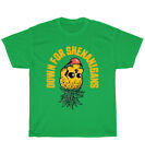 NEW Pineapple Down For Shenanigans Swingers St Patricks Day T-Shirt Unisex Gift