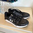 Under Armour Women's Charged Rogue Running Shoe Black White Size 8.5