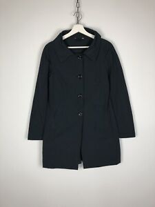 Stefania Rinaldi Trench Coat Jacket Blue size 42