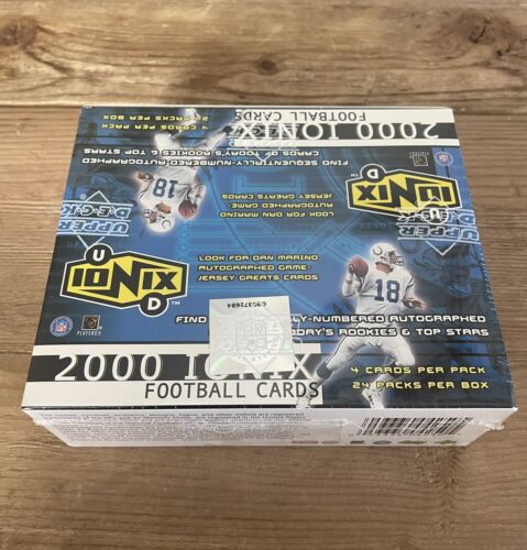 2000 Upper Deck UD Ionix Football Hobby Box -Poss TOM Brady RC /2000 *Noles2148*