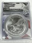 2021 $1 AMERICAN SILVER EAGLE ANACS MS70 TYPE 2 FIRST STRIKE LABEL