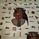 Hand Woven 100% Silk Fabric by ASHRO Egyptian Nefertiti Queen 45