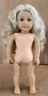 Caroline American Girl Doll nude 2014 historical blonde hair Abbott some marks