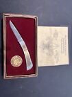 VINTAGE BOY SCOUT 1985 75TH ANNIVERSARY ULSTER KNIFE IN BOX W/COIN