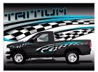 Tritium vinyl graphic decal car truck semi motorcycle go kart race car set