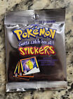 1999 Pokemon ArtBox Series 1 Sticker Booster Pack Vintage 1999 sealed