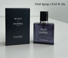 BLEU De Chanel Eau de Parfum Pour Homme SPRAY Men's Cologne 0.52 fl oz 15 ml EDP