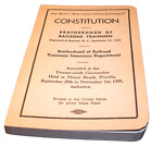 FEBRUARY 1951 BROTHERHOOD OF RAILROAD TRAINMEN CONSTITUTION