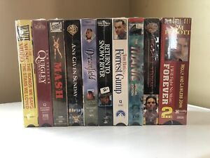 Lot Of 11 VHS Movies: All Different Titles No Duplicates All Brand New Sealed