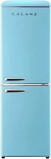 GLR74BBER12 Retro Refrigerator with Bottom Mount Freezer Frost Free, Dual Door F