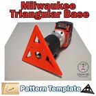 Milwaukee M18 Compatible Triangular Trim Router Replacement Base – INC P&P