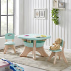 Kidzilla Kids Table w/ 2 Chair Children Activity Art Table Detachable Storage