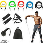 11 PCS Resistance Bands Set Yoga Abs Exercise Fitness Tube Workout / Jump Rope