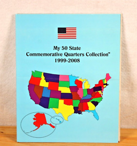 50 state quarters collection 1999-2008 Album Used Complete