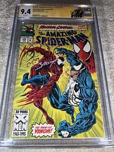 Amazing Spider Man 378 CGC SS 9.4 Bagley Carnage Custom Venom Label 6/1993