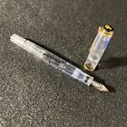 Pelikan M200 Demonstrator Fountain Pen (Medium 18k Gold Nib)