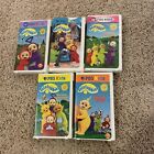 PBS Kids Teletubbies VHS Tapes Lot of 5