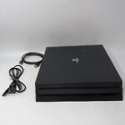 Sony PlayStation 4 Pro 500GB Black Console CUH-7215B with Power, HDMI - Grade B