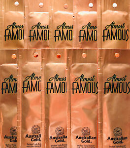 10 Australian Gold Almost Famous Tanning Lotion Packets